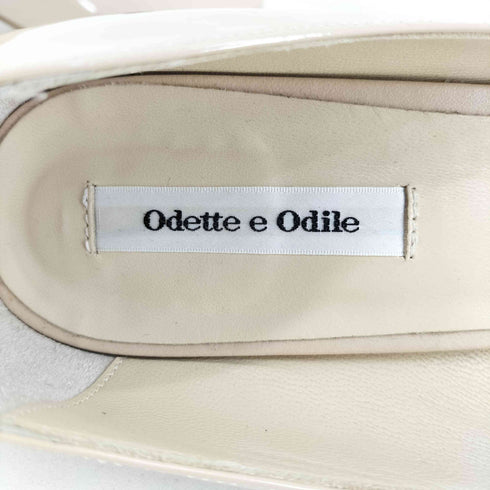 オデットエオディール Odette e Odile ベージュパンプス レディース JPN:24