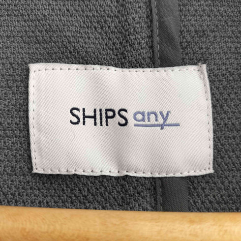 シップスエニィ SHIPS any 洗濯機可能 サマー ニット ジャケット メンズ JPN:M