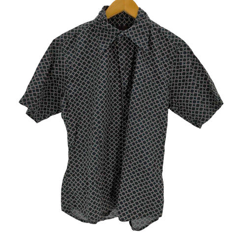 タケオキクチ TAKEO KIKUCHI OLD ジオメトリック コットンシャツ メンズ JPN:2