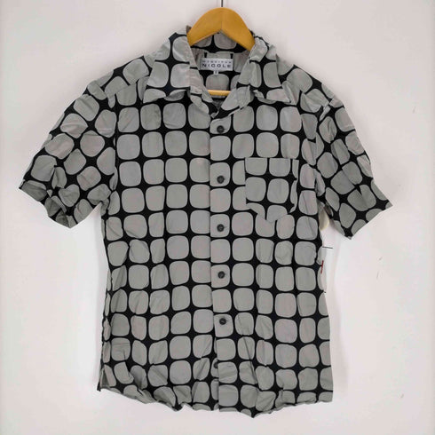 ニコル NICOLE OLD レトロ柄 シャツ メンズ JPN:50