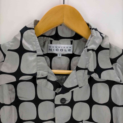 ニコル NICOLE OLD レトロ柄 シャツ メンズ JPN:50