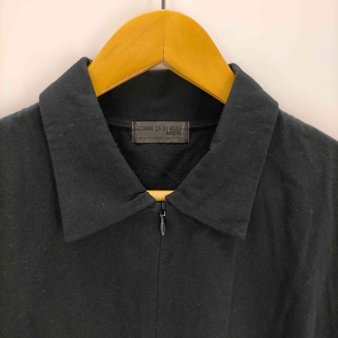 コムサデモード COMME CA DU MODE OLD ハーフフジップコットンシャツ メンズ