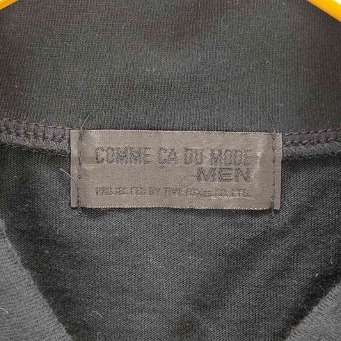 コムサデモード COMME CA DU MODE OLD ハーフフジップコットンシャツ メンズ