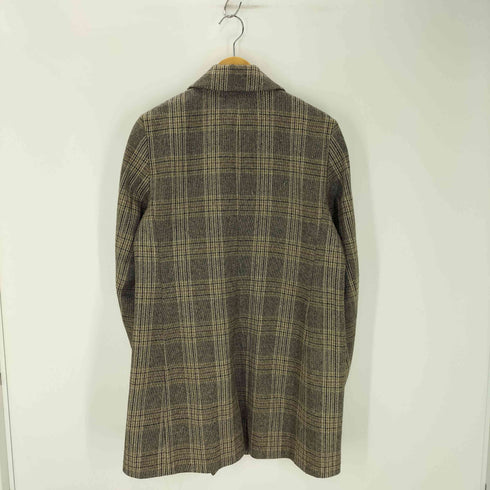 ザラ ZARA グレンチェック ダブルコート レディース import:L