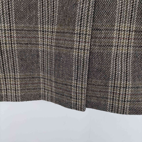 ザラ ZARA グレンチェック ダブルコート レディース import:L