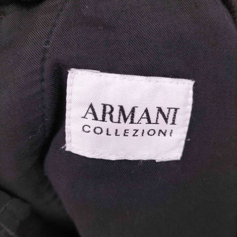 アルマーニコレツィオーニ ARMANI COLLEZIONI ノータック ポリスラックス メンズ FR:44-48