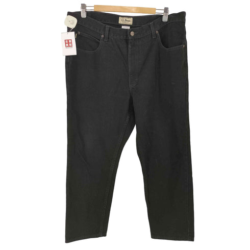 エルエルビーン L.L.Bean Classic Fit ブラックデニムパンツ メキシコ製 メンズ 38×30