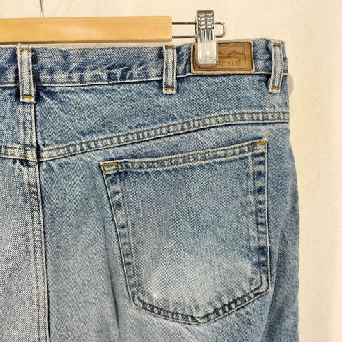エルエルビーン L.L.Bean DOUBLE L RELAXED FIT 裏地フリースデニムパンツ メンズ