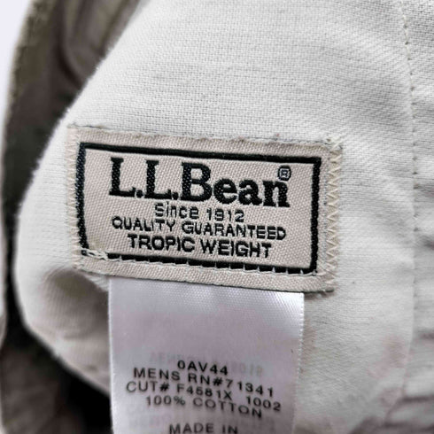 エルエルビーン L.L.Bean TROPIC WEIGHT ツータック チノショーツ メンズ W38