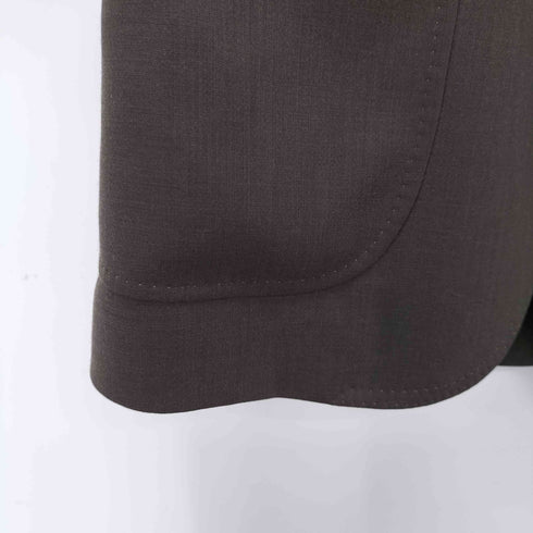 ランバンコレクション LANVIN COLLECTION ウールナイロン シングル2Bテーラードジャケット 背抜き メンズ R50・46
