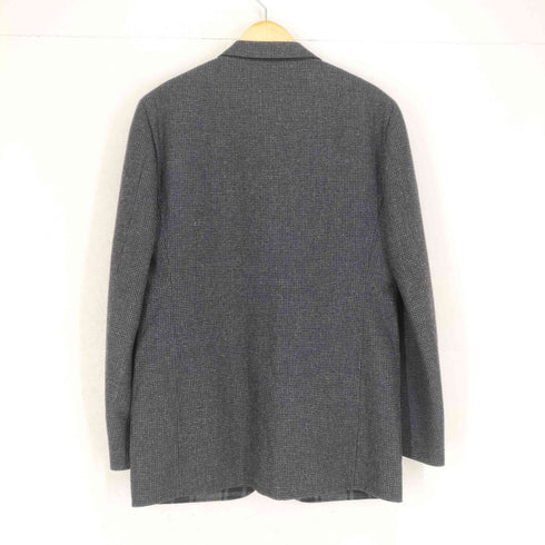 ランバンコレクション LANVIN COLLECTION カシミヤ混 ウール2Bテーラードジャケット メンズ S52-27