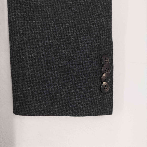 ランバンコレクション LANVIN COLLECTION カシミヤ混 ウール2Bテーラードジャケット メンズ S52-27
