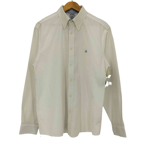 ブルックスブラザーズ BROOKS BROTHERS ノンアイロン ストレッチオックスフォード GFロゴスポーツシャツ メンズ import:M