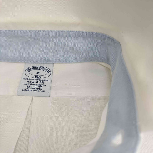 ブルックスブラザーズ BROOKS BROTHERS ノンアイロン ストレッチオックスフォード GFロゴスポーツシャツ メンズ import:M