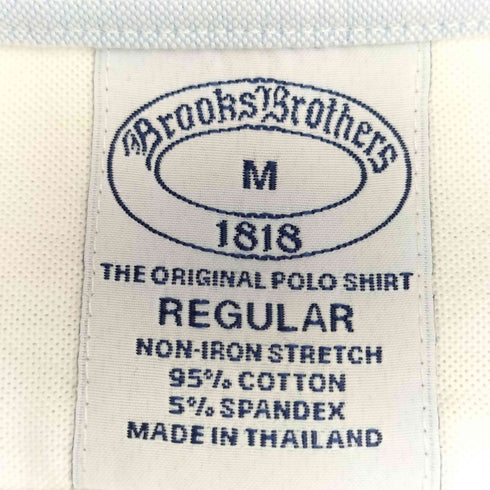 ブルックスブラザーズ BROOKS BROTHERS ノンアイロン ストレッチオックスフォード GFロゴスポーツシャツ メンズ import:M