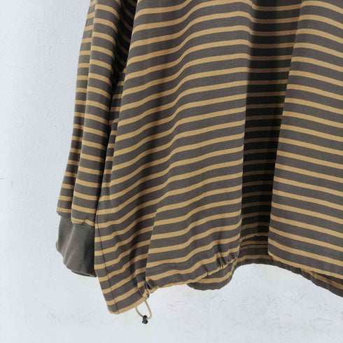 イズネス is-ness BALLOON STRIPES LONG SLEEVE T-SHIRT メンズ JPN:L
