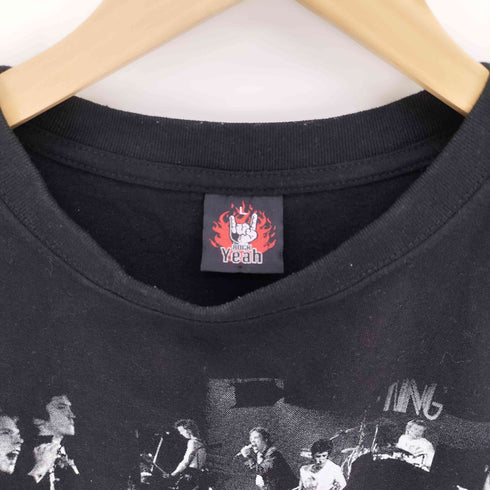 ロックイェア rock yeah フォトプリント バンド Tシャツ メンズ