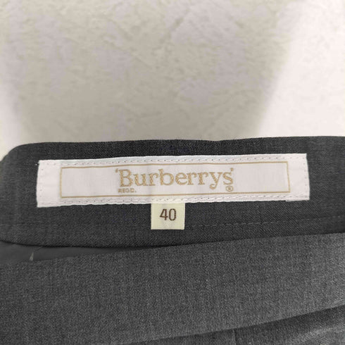 バーバリーズ BURBERRYS ウールタイトスカート レディース 40