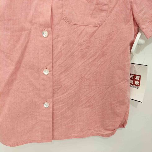 フリークスストア FREAKS STORE S/Sコットンシャツ レディース F