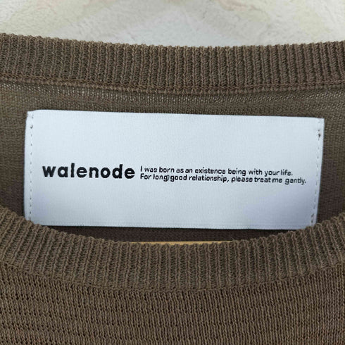 WALENODE Paper Knit Tee メンズ JPN:L