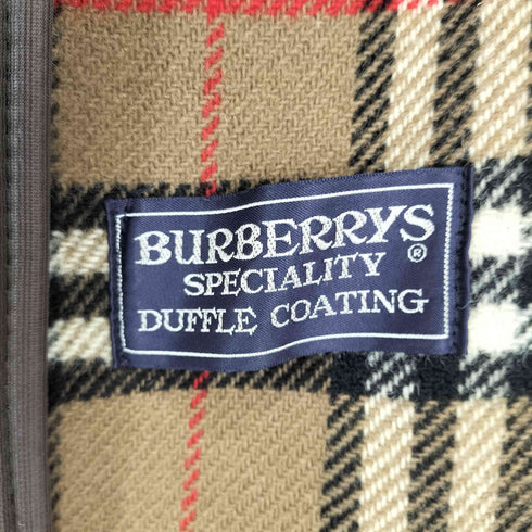 バーバリーズ BURBERRYS MADE IN ENGLAND 裏地ノヴァチェック ダッフルコート メンズ