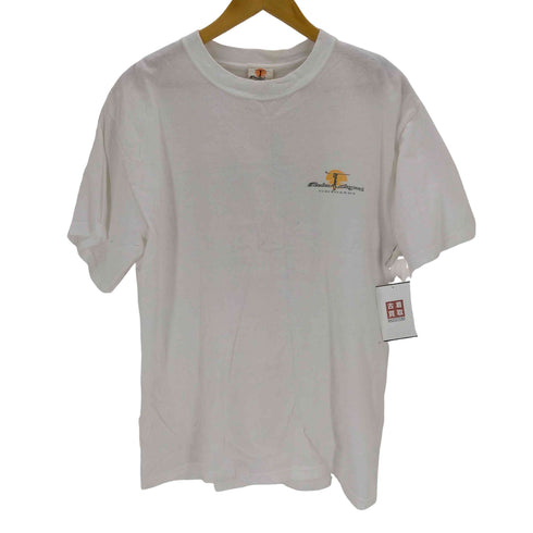 Robert August USA製 サーファープリントクルーネックTシャツ メンズ import:M