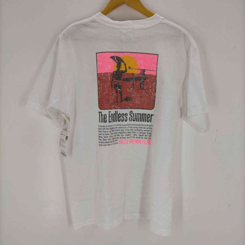 Robert August USA製 サーファープリントクルーネックTシャツ メンズ import:M