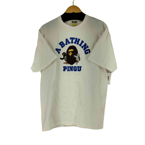 アベイシングエイプ A BATHING APE フロントプリント S/S Tシャツ メンズ JPN:XL