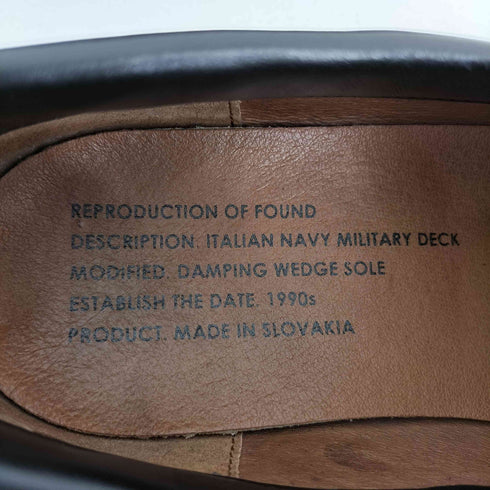 リプロダクションオブ ファウンド REPRODUCTION OF FOUND ITALIAN NAVY MILITARY DECK メンズ 42