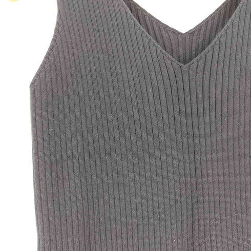 リエンダ rienda SET UP リブ Knit OP セットアップ リブニット ワンピース レディース FREE