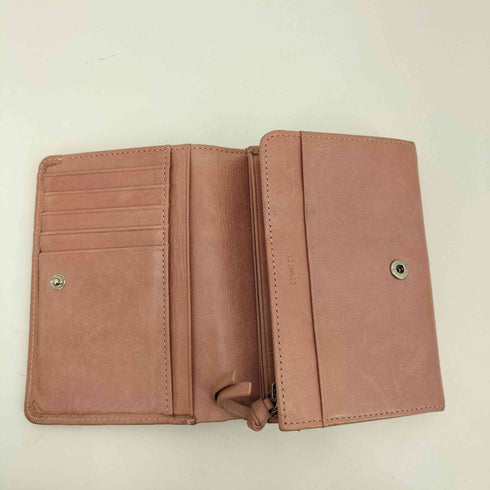 コムサ COMME CA 折り畳みホースレザーウォレット レディース