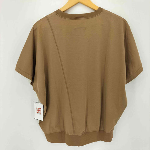 シップス SHIPS assiette サイロプレミアム 交編天竺 アシンメトリー デザイン Tシャツ レディース JPN:1