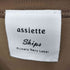 シップス SHIPS assiette サイロプレミアム 交編天竺 アシンメトリー デザイン Tシャツ レディース JPN:1