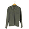 カルバンクライン CALVIN KLEIN ウール ポケット 比翼 ジップシャツ メンズ import:M