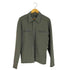 カルバンクライン CALVIN KLEIN ウール ポケット 比翼 ジップシャツ メンズ import:M