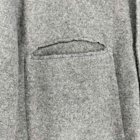 カルバンクライン CALVIN KLEIN ウール ポケット 比翼 ジップシャツ メンズ import:M