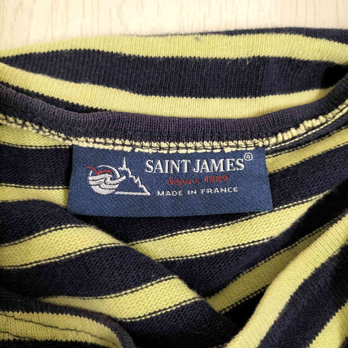 セントジェームス SAINT JAMES フランス製 ボーダー バスクシャツ メンズ import:M