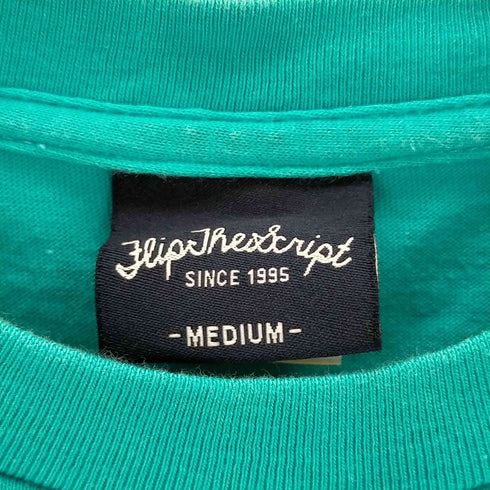 フリップザスクリプト FLIP THE SCRIPT プリントクルーネックTシャツ メンズ JPN:M