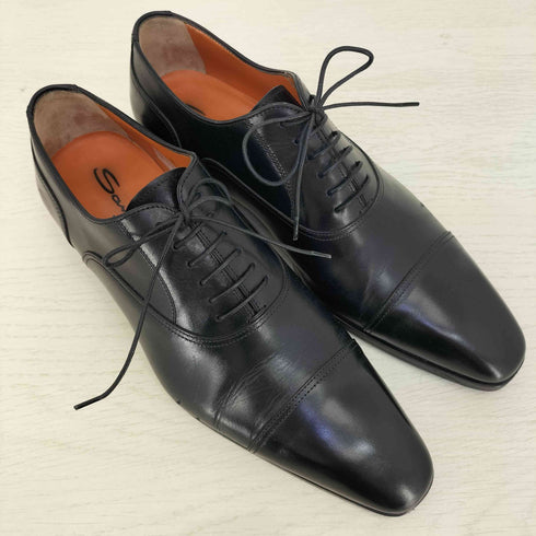サントーニ santoni イタリア製 ストレートチップ レザーシューズ ビジネスシューズ メンズ 5 1/2