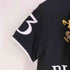 ポロラルフローレン POLO RALPH LAUREN CUSTOM FIT エンブレム ビックボニー 刺繍 BLACK WATCH ナンバリング3 半袖 ゲームシャツ メンズ import:S