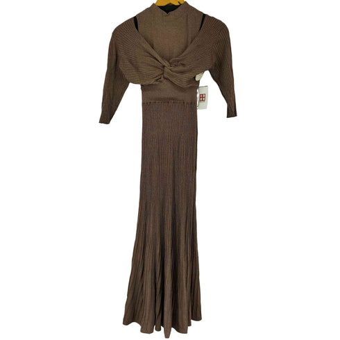 リリーブラウン Lily Brown レイヤードニットワンピース レディース ONE SIZE