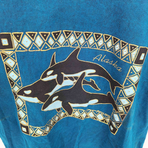 USA製 GUAVA BEACH シャチ タイダイTシャツ メンズ import:M