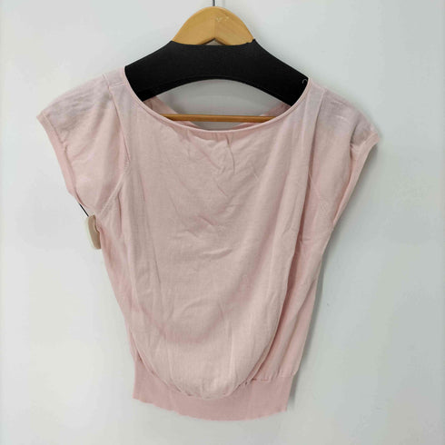 ルルウィルビー LOULOU WILLOUGHBY シルク混 コットンノースリーブトップス レディース JPN:2