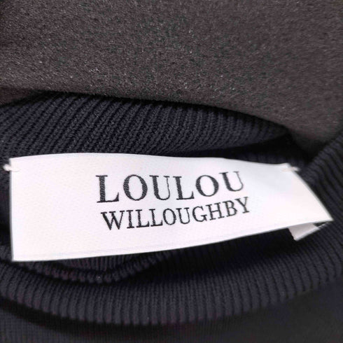 ルルウィルビー LOULOU WILLOUGHBY パワーショルダーモックネックプルオーバー レディース JPN:2