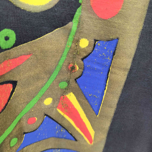 BALI ISLAND ZIGGIE STUDIO アート プリント Tシャツ メンズ