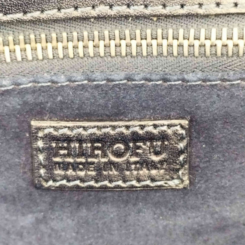 ヒロフ HIROFU レザーハンドバッグ レディース