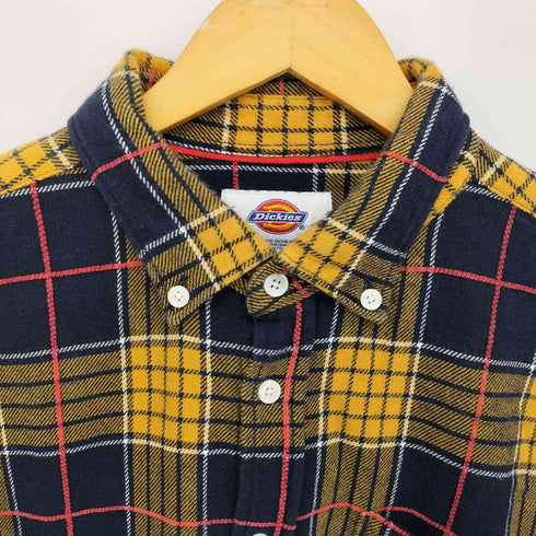 ディッキーズ Dickies ボタンダウン ヘビーネルシャツ チェックシャツ メンズ JPN:XL