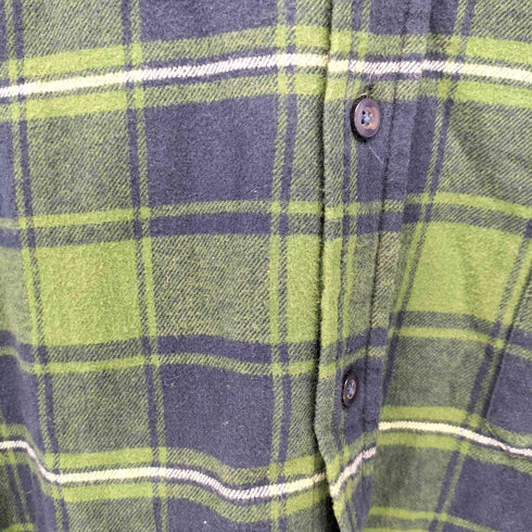 ディッキーズ Dickies ボタンダウン ヘビーネルシャツ チェックシャツ メンズ JPN:XL