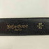 イヴサンローラン Yves Saint Laurent 90S どんぐりモチーフ スエードレザーベルト レディース 80-95