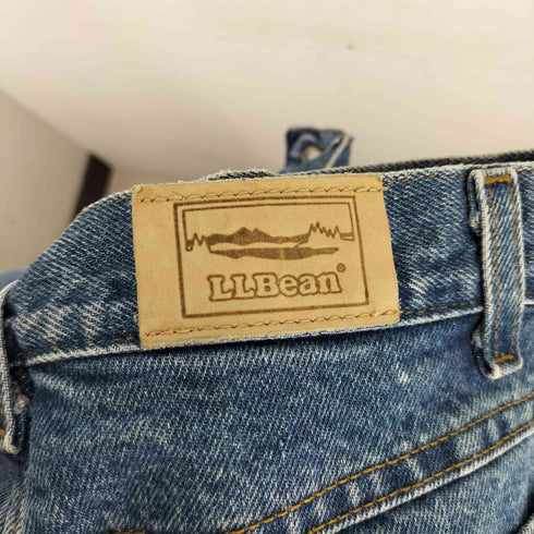 エルエルビーン L.L.Bean 80s USA製 ワイドテーパードデニムパンツ レディース 12 REG